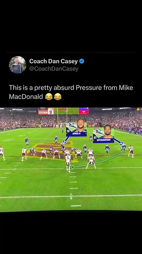This is a pretty absurd Pressure from Mike MacDonald 😂😂 | Coach Dan Casey