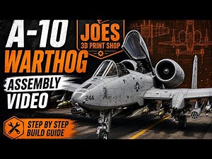 Building an A-10 Warthog with 3D Printers! | Bambu P2S, Snapmaker U1 & Centauri Carbon