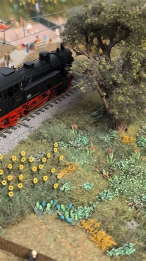 Fleischmann BR 76 with freight