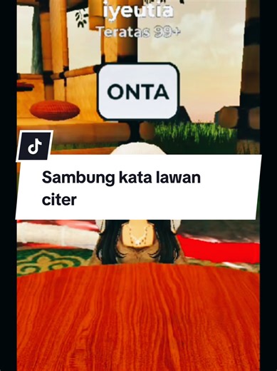 Sambung Kata: Duel Seru di Roblox