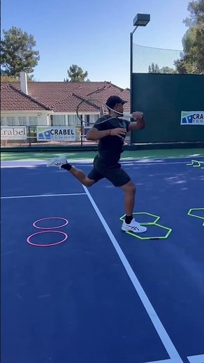 Footwork Circuit for tennis / Coach Brian Dabul / Tennis Training