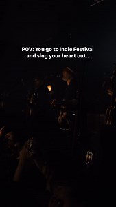 POV: You go to Indie Festival and sing your heart out to your favourite indie anthems 😍 | The Big Indie Fest