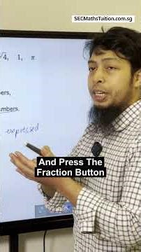 Sec 1 G2 and G3 Math Question #maths #secondarymath #singapore