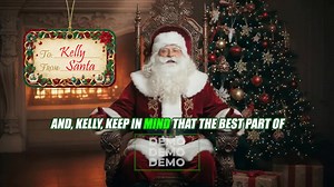 Santa Video Message | Personalized Santa Videos - Etsy