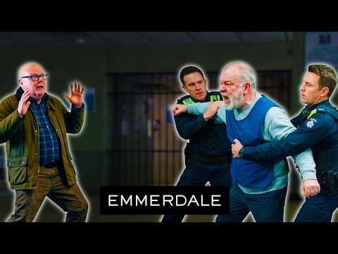 Bear Attacks Paddy Inside Prison | Emmerdale