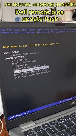 dell remote bios update flash