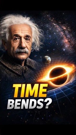Einstein Proved Time Can Bend | Spacetime Explained #ai #shorts #einstein #trending #trend #mahadev