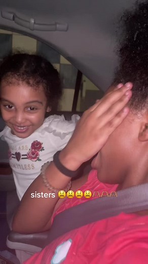 Heartwarming Moments Between Sisters in a Car