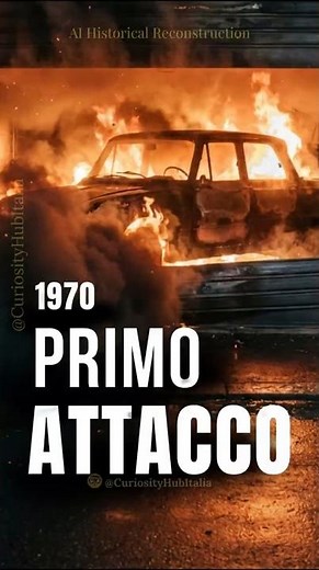September 17, 1970. The first attack by the Red Brigades. #contemporaryhistory