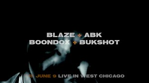 WEST CHICAGO! 🔪🔪 BLAZE 🔥 ABK 🔥 BOONDOX 🔥 BUKSHOT - Live Fri June 9th at The WC Social Club! 🎟️ Tickets available here 🎟️ | Blaze Ya Dead Homie