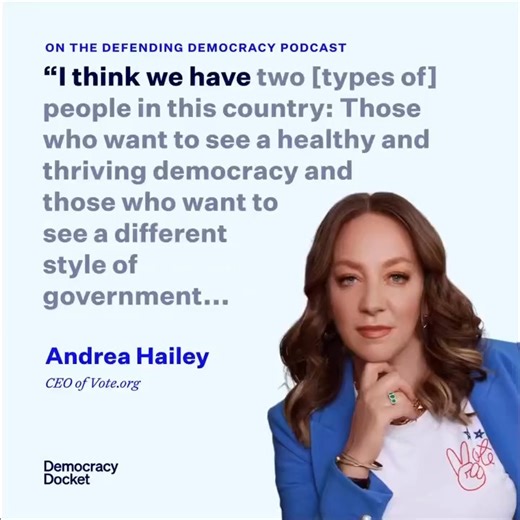 Vote.org's 2023 Wrapped: Democracy Docket founder Marc Elias sat down with Vote.org's CEO, Andrea Hailey, to discuss how we can update the outdated voter tech in the U.S., the legislation targeting young voters and the legal challenges seeking to make voting access easier. Listen to the full episode here: https://podcasters.spotify.com/pod/show/democracydocket/episodes/Is-Voter-Registration-Outdated--Feat--Vote-org-CEO-Andrea-Hailey-e23tqkg/a-a9qopu1 #VDOWrapped2023 #DefendingDemocracy #Democrac
