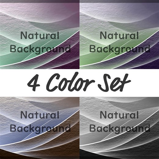 02_elegant Layered Paper Wave Texture Background – 4 Color Set for Digital Design - Etsy