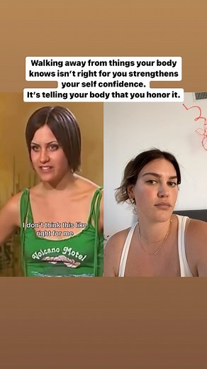 Ali Tate | Content → Clients on Instagram: "This girl is badass and honestly I wish I had this level of integrity in my 20s. #americasnexttopmodel #integrityforthewin"