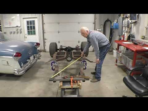 Squaring Up Front axle, 1949 Chevrolet Gasser