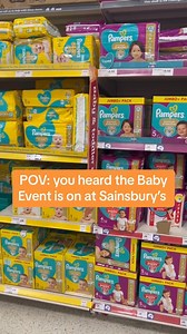 The Baby Event is now on at Sainsbury's! Nectar card holders can save big on Pampers baby must-haves. Did you know? You can grab a 4 pack of Pampers Harmonie Aqua Baby Wipes for just £4.25 with Nectar, down from £8.50😍 Shop now, event ends 22nd September: https://bit.ly/4cRPVh8 | Emma's Diary