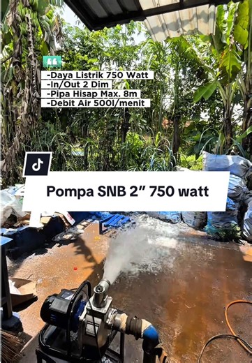 Pompa SNB 2” 750 Watt Overview and Features