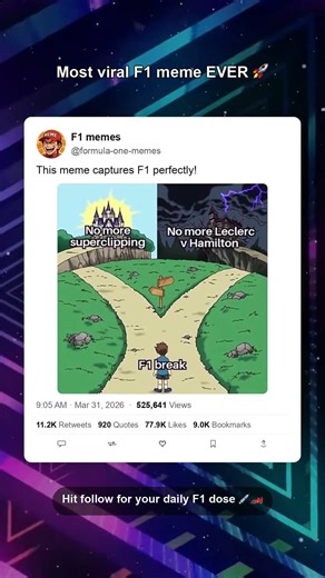 WHEN F1 STILL DELIVERS! 😂🏎️ This MEME Hits Different!