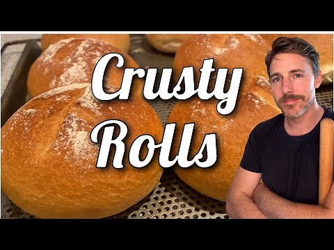 Simple Crusty Rolls