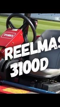 Toro Reelmaster 3100D Triple Cylinder Mower with Front Mounted Brush
