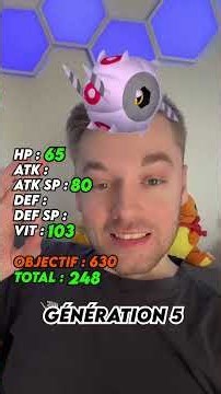 Pokémon GEN 5 à 630 de base stat #pokemon