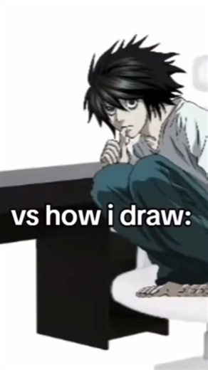 How normal ppl draw vs how I draw