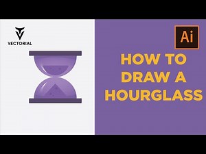 How to draw an hourglass icon in Adobe Illustrator