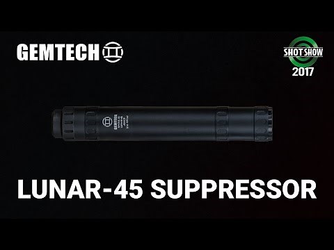 Gemtech Lunar 45 Modular Suppressor - SHOT Show 2017 Day 1