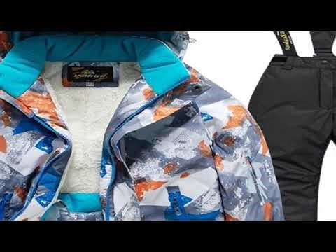 Children's ski suit for men and women, large, medium, and small children, baby thick waterproof