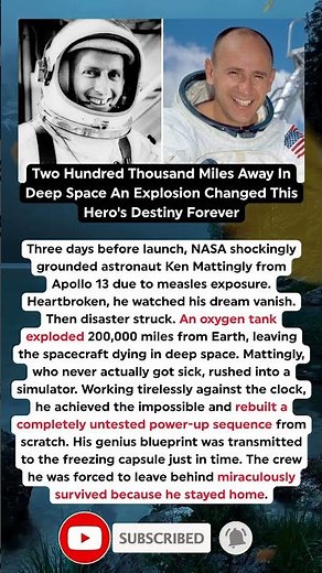The Grounded Astronaut Who Saved Apollo 13 From Deep Space Disaster