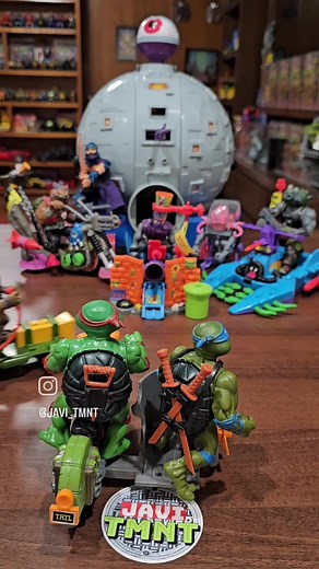 Retro Teenage Mutant Ninja Turtles Toy Collection Showcase