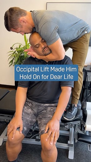 202K views · 10K reactions | The adjustment that’s famous for its huge release: the magic hug #occipitallift 﫨 @cdagencyassist #posture #patienttestimonial #chiropractic #chirpractor #health #spinalhealth #funny #motivationalspeech #chiropractor #crack #magichug | Dr. Michael VanDerschelden DC | Facebook