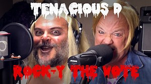 4.3M views · 79K reactions | #RockTheVote with @Tenacious D! Crush the link and buy the vinyl to support ROCK THE VOTE! #JumpToTheLeft #RockyHorror #TimeWarp https://linktr.ee/tenaciousd | Jack Black | Facebook