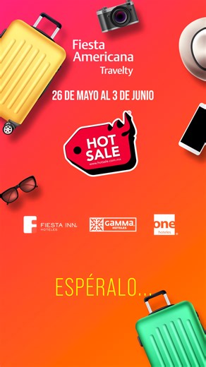 Prepárate para el Hot Sale con Fiesta Inn. La temporada perfecta para planear tus viajes y reservar tu habitación. | Fiesta Inn
