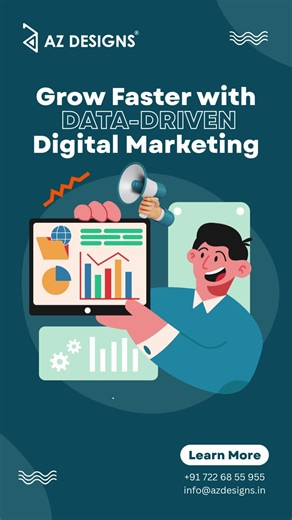 Grow Faster with Data-Driven Digital Marketing | AZ Designs