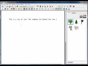 SymWriter - Symbol position