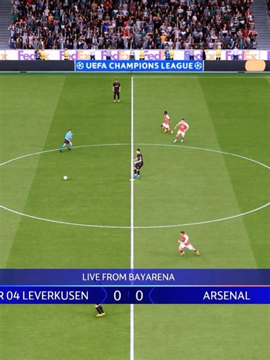 Leverkusen vs Arsenal | Champions League R16 | Anth James V6 FC 26 Realistic Mod [4K 60FPS]