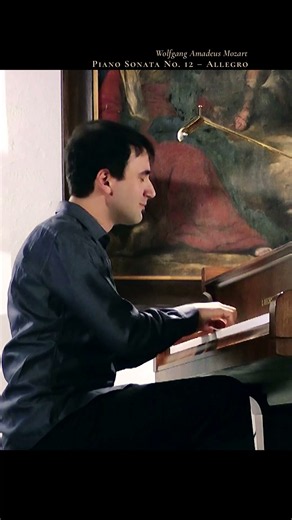 Mozart’s Piano Sonata No. 12 🎹 #Mozart #Piano #ClassicalMusic
