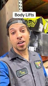 How to lift your truck without a lift kit! #b_rockingtrucks #mechanic #truck #liftkit