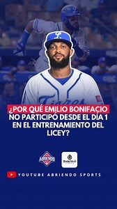 12K views · 289 reactions | En el programa de hoy hicimos contacto con Audo Vicente para conocer las últimas informaciones relacionadas con el equipo azul  Audo también confirmó sobre el capitán del Licey, Emilio Bonifacio, y su pronta integración a los entrenamientos. #AbriendoSports @ronbarcelo | Abriendo El Juego | Facebook