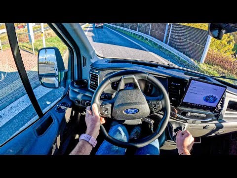 NEW Ford Transit Jumbo 2026 (2.0 RWD130 hp) | POV Test Drive #2603 | Joe Black