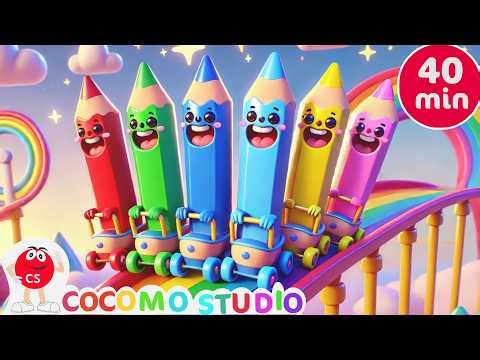 Color Finger Family Nursery Rhyme | Learn Colors for Preschool and Kindergarten Kids