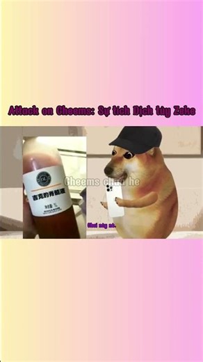 Attack on Cheems: Sự tích Dịch tủy Zeke #funny #cheems #memes #haihuoc