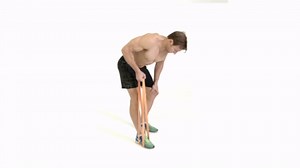 resistance band single arm row