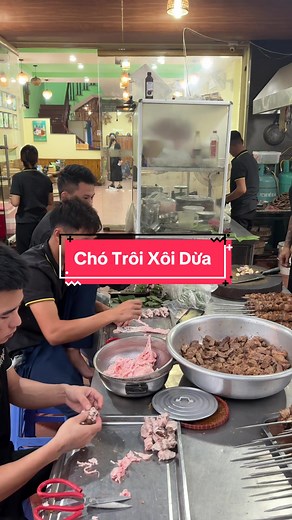 Chó Trôi Xôi Dừa - Món Ăn Ngon
