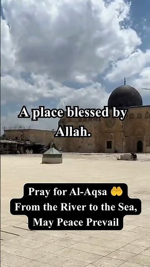 The Beauty of Masjid Al-Aqsa 🕌 | First Qiblah of Islam | Islamic Reminder