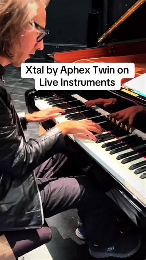 Xtal by Aphex Twin on Live Instruments — ambient IDM on acoustic ensemble