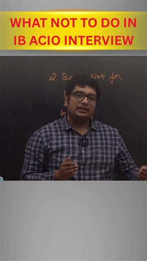 IB ACIO Interview: 2 Mistakes That Can Reject You