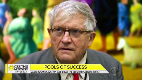 David Hockney's pool painting could shatter auction records