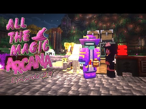 ATM Arcana - Crafting Ars Nouveau ATM Arcanist Armor Set in All the Magic Ep.29 Minecraft Mod Pack