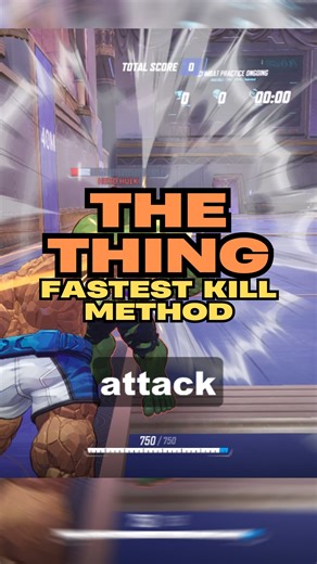 Anthony Plummer | I tested The Thing in the practice range and found his fastest kill method—this is exactly how he’s meant to be played! #marvelrivals... | Instagram